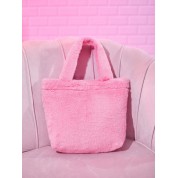 The Leather Small Tote Bag Pink