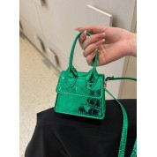 Small Tartan Green Crossbody Bag