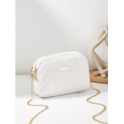 Double Chain Link Crossbody Bag