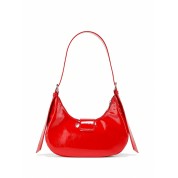 The Leather Mini Tote Bag Red