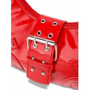 The Leather Mini Tote Bag Red