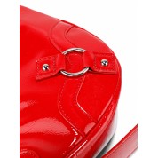 The Leather Mini Tote Bag Red