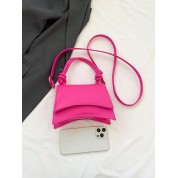 Leather Crossbody Bag With Flap