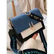 Faux Leather Designer Crossbody Bag