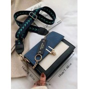 Faux Leather Designer Crossbody Bag