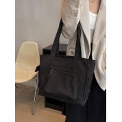 Tote Bag With Zipper Pocket