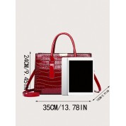 Large Tote Bag With Long Strap