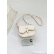 Nylon And Leather Belt Bag