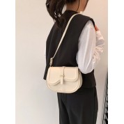 Nylon And Leather Belt Bag