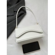 White And Silver Shoulder Bag