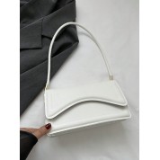 White And Silver Shoulder Bag