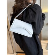 White And Silver Shoulder Bag