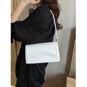 White And Silver Shoulder Bag