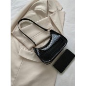 Hobo Embossed Leather Crossbody Bag