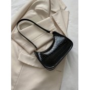 Hobo Embossed Leather Crossbody Bag