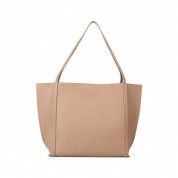 Large Faux Leather Tote Shoulder Bag