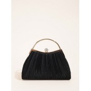 Small Black Evening Clutch Bag