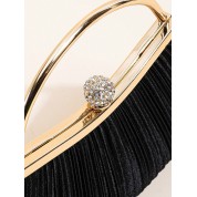 Small Black Evening Clutch Bag