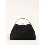 Small Black Evening Clutch Bag