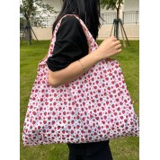 Shopper Bag With Pockets Pattern