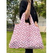 Shopper Bag With Pockets Pattern