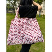 Shopper Bag With Pockets Pattern