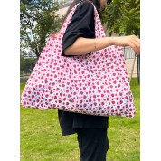 Shopper Bag With Pockets Pattern