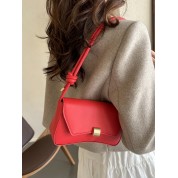 Vintage Leather Drawstring Shoulder Bag