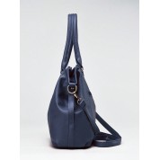 Coach Double Zip Leather Shoulder Bag