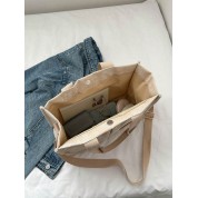 Shoulder Tote Bag With Pockets