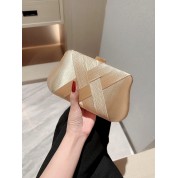 Small Suede Clutch Evening Bag