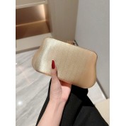 Small Suede Clutch Evening Bag