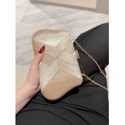 Small Suede Clutch Evening Bag