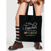 Black Shopper And Tote Bags