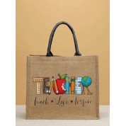 Canvas Tote Bag For College