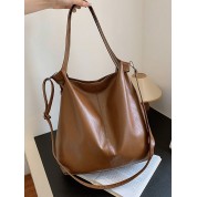 Large Soft Leather Crossbody Bag