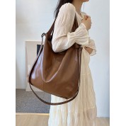 Large Soft Leather Crossbody Bag