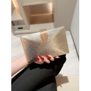 Clutch Bag With Gold Chain