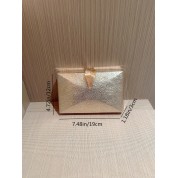 Clutch Bag With Gold Chain