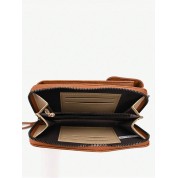 Brown Leather Crossbody Shoulder Bag