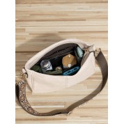 Designer Crossbody Bag With Wide Strap