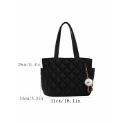 Ladies Large Black Shoulder Bags