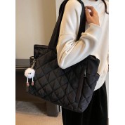 Ladies Large Black Shoulder Bags