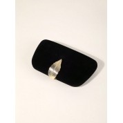 Black And Cream Evening Bag