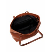 Brown Leather Over Shoulder Bag