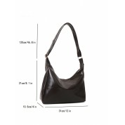 Large Soft Leather Shoulder Bag