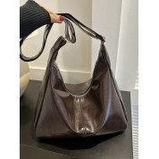 Large Soft Leather Shoulder Bag