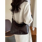 Large Soft Leather Shoulder Bag