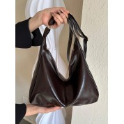 Large Soft Leather Shoulder Bag