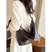 Large Soft Leather Shoulder Bag